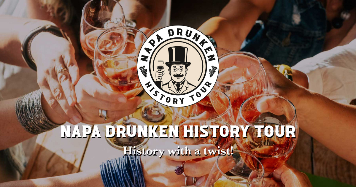 Downtown Napa Drunken History Tour with Food and Beverage Wine Tasting